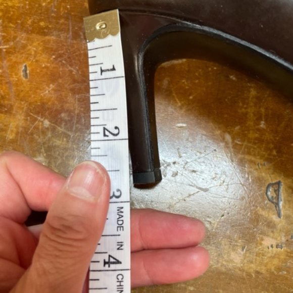 Franco Barbieri Italian Leather Zebra Print Heel - Size 6 1/2 - Picture 9 of 9